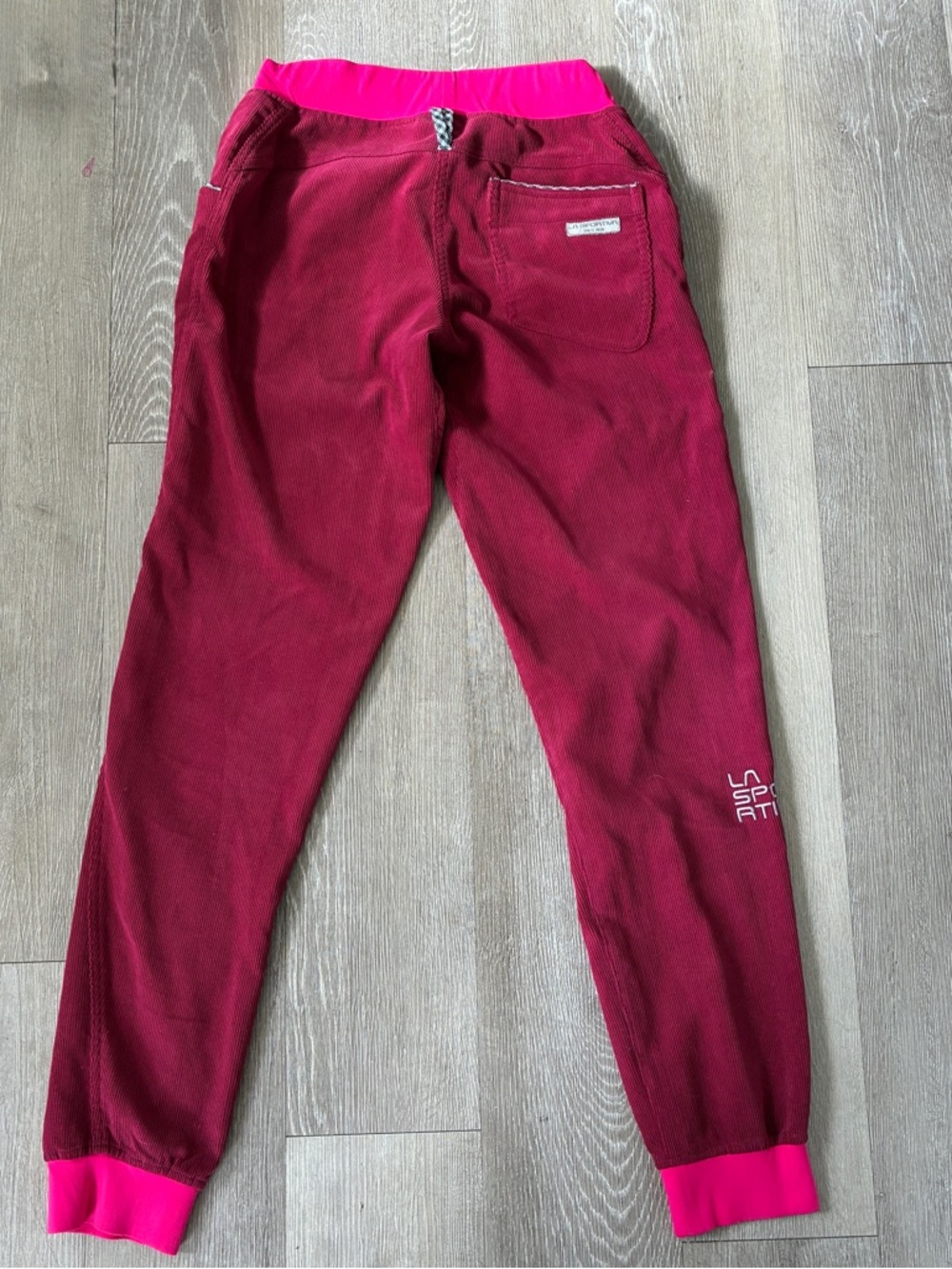 La Sportiva hiking climbing pants Stretch corduroy joggers Size XS - Picture 8 of 10